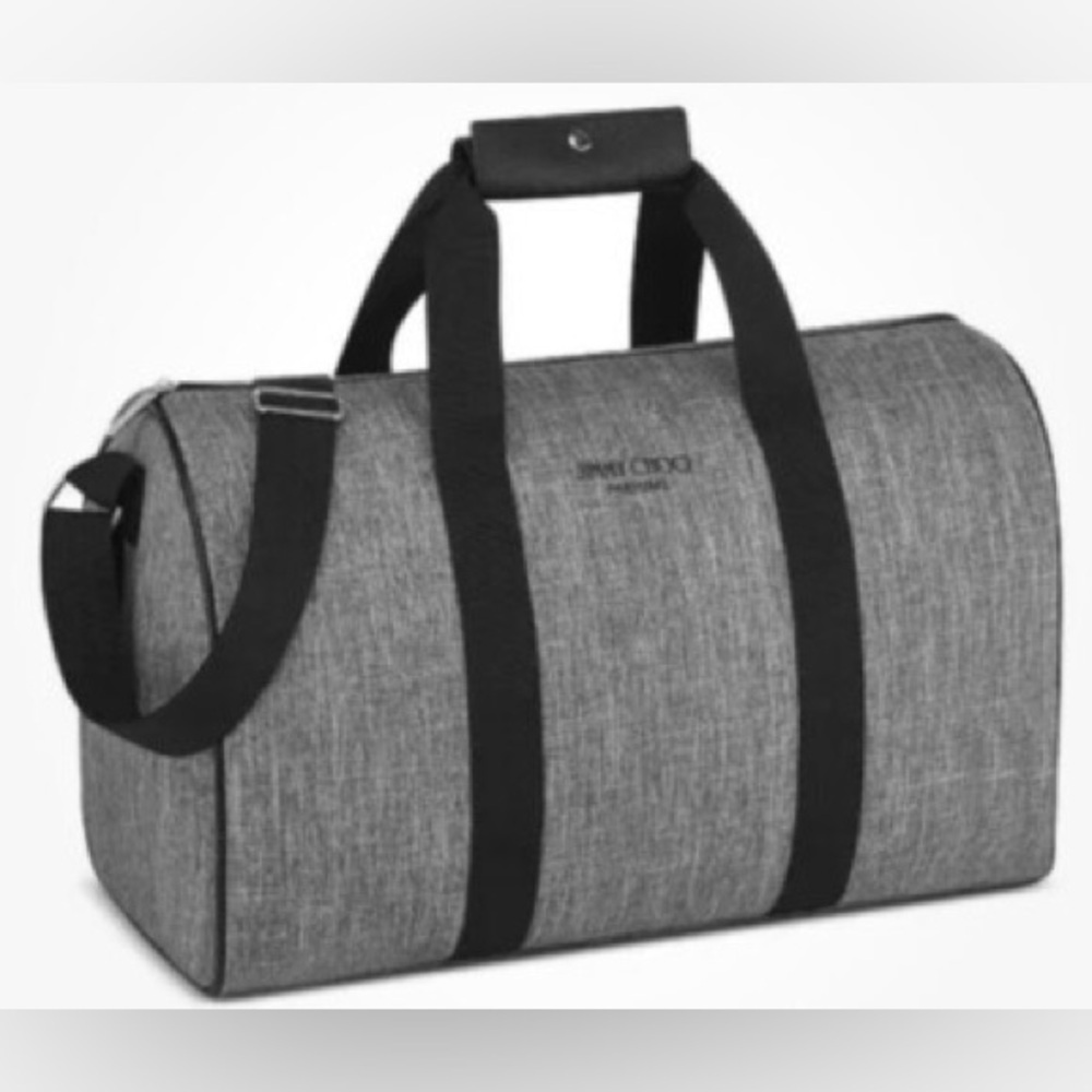 Jimmy Choo Parfums Gray Black Weekend Bag - Picture 7 of 7